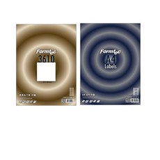Formtec 分類標示用標籤 8格 LS-3610 100張 + 全張標籤 20張, 1套