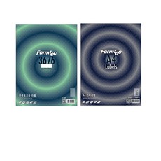 Formtec 分類標籤 76 列 LS-3676 100p + 電池標籤 20p, 1套