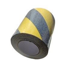 樹瘤朋友6防滑膠帶 黃色黑色斜線 10cm*20m, 1個