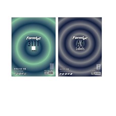 Formtec 分類標示用標籤 104格 LS-3111 100p + 全張標籤 20p, 1套