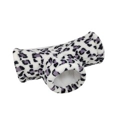 햄스터 T자관 통로 N21-03, 그레이 레오파드, 1개