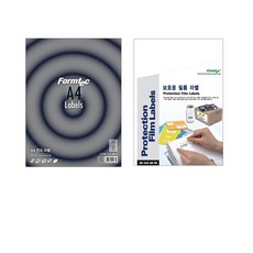 Formtec 分類標籤貼紙 LS-3130 100入+標籤保護膜 10入, 1套