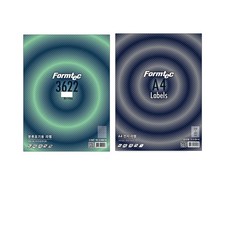 Formtec 分類標示用標籤 96格 LS-3622 100張 + 全張標籤 20張, 1套