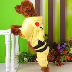 我們家狗狗的百萬伏特皮卡丘狗狗裝, 混合顏色, 1個