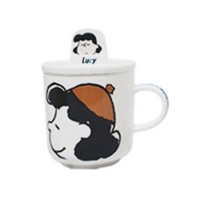Peanuts 史努比附蓋馬克杯, 露西, 1個