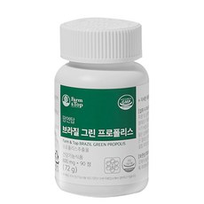 FARM&TOP 巴西綠蜂膠補充錠, 72克, 1個