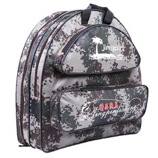 클린온 밀리터리 라운드 낚시 백팩, 혼합색상