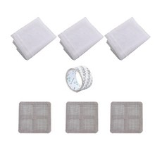 김용석생활연구소 DIY 벨크로 방충망 3p + 보수용 패치 3p + 테이프 세트, 1세트