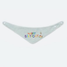 리토가토 반려동물 레터링 스카프 생일축하2 S, 민트, 1개