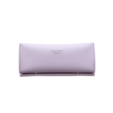 FunnYmade 皮革筆袋 收納包型, 牛奶紫, 1個