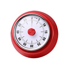 磁吸廚房料理計時器, 紅色的, 1個