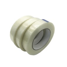 Geuruteogi Chingu 6透明玻璃纖維條紋膠帶 2cm x 50m, 3個