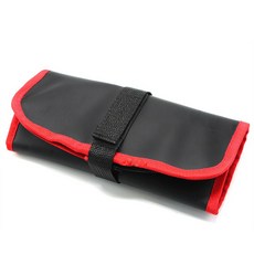 클린온 낚시 갈고리 두루마리 파우치, RED