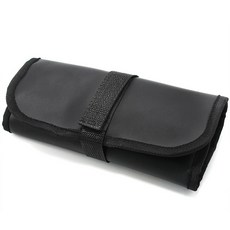 클린온 낚시 갈고리 두루마리 파우치, BLACK