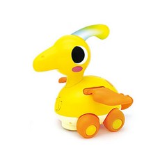 BlueRabbit 我的恐龍寶寶朋友系列小車車 翼龍款, 黃色的