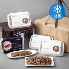 삼원가든 양념 꽃살 + 불고기 혼합세트 1700g (냉동), 1세트