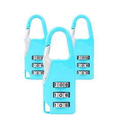 Pop Minds密碼鎖小掛鎖長空, 3個