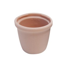 미오미오 실리콘 노리개 컵 케이스 1단계, 핑크, 1개