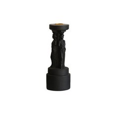 雙手公司 希臘風格燭台 D, 黑色
