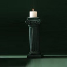 YANGSON COMPANY 希臘風格燭台 B, 綠色