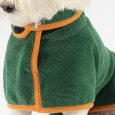 水分要全部吸收才行小狗浴袍, 混色