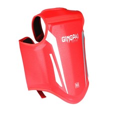 GINGPAI 拳擊護胸, 紅色的