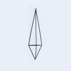 makeme 花盆支撐架 掛架, 黑色, 1個