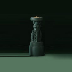 YANGSON COMPANY 希臘風格燭台 C, 綠色