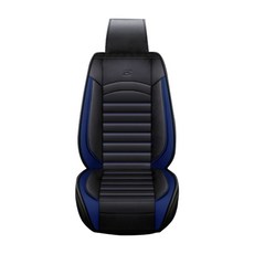 비온 리얼핏 사계절 자동차 시트 커버형, Navy, 1개