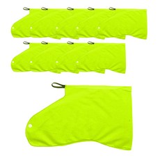 Mily& Lucky產業 安全帽 遮陽板, 10個, 螢光色