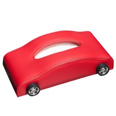 플랫지 자동차 주차번호판, 레드, 1개