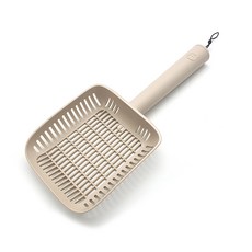 CATSTAG 塑膠貓砂鏟, 淺褐色的