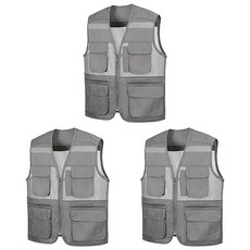 Sportex Glavis網眼步行背心 灰色 N21SP218S, 3個
