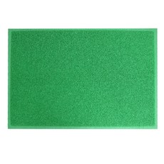 bluelean 氣墊門墊素色中號 60 x 90cm供鬥志入口室內和室外使用, 綠色, 1個