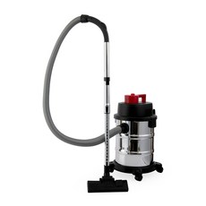 DIOCHEN 乾濕兩用商用吸塵器套組25L DVC-251, 銀色+黑色