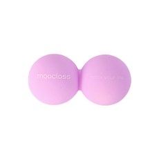 모아클래스 실리콘 땅콩 마사지볼 듀얼타입, 퍼플, 1개