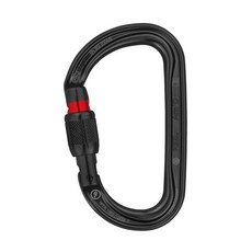 PETZL Am'D 螺旋鎖定鉤環 AP-M34ASLN, 黑色