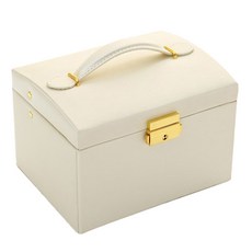 PU皮革大容量3層珠寶盒 CJ-RA1, 1個