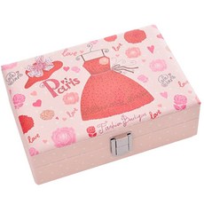 Paris鎖式珠寶盒 CJ-RA75, 1個