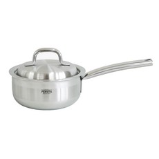 PERVITA 單柄3層不鏽鋼湯鍋, 18cm, 銀色