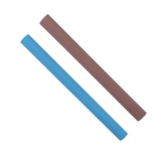 센토 라텍스 그립 2종 세트 D타입, 브라운, 블루, 1세트