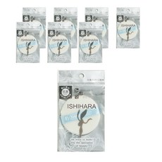 ISHIHARA 石原商店 Flocking粉撲 圓形 中 4入, 混色, 2個