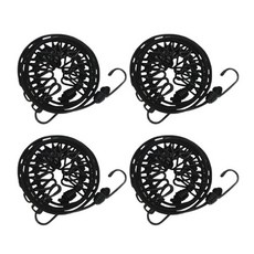 레라티 야외 빨랫줄, 블랙, 4개