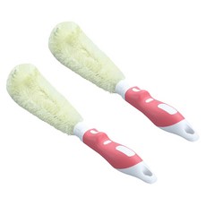 保溫杯清潔刷, 紅色的, 2個