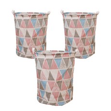 Livium 洗衣籃 35 x 45cm RV6931, 圖案, 3個