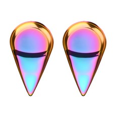 JCP 簡約水滴託盤 2入, 彩虹