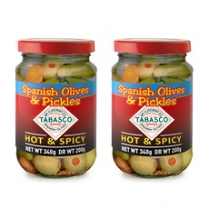 타바스코 올리브 혼합 피클, 340g, 2개
