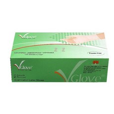 VGLOVE 橡膠手套 S號 100入, 單色, 1個