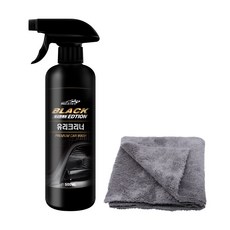 車用玻璃清潔劑 500ml+洗車巾, 1套