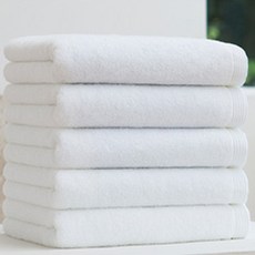 GUY LAROCHE 柔軟藝廊飯店毛巾 200g 竹纖維, 白色, 5個